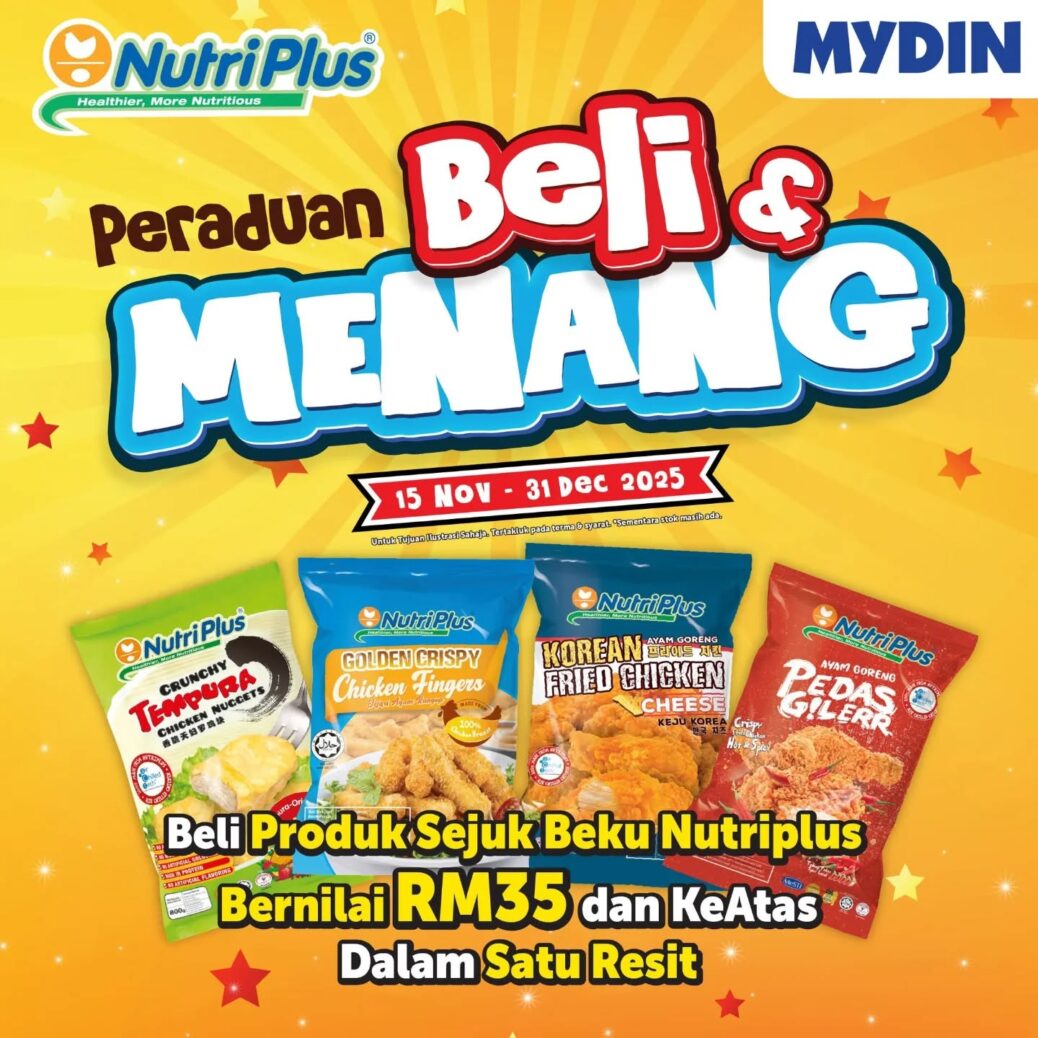 Nutriplus X Mydin 15 Nov - 31 Dec 2025