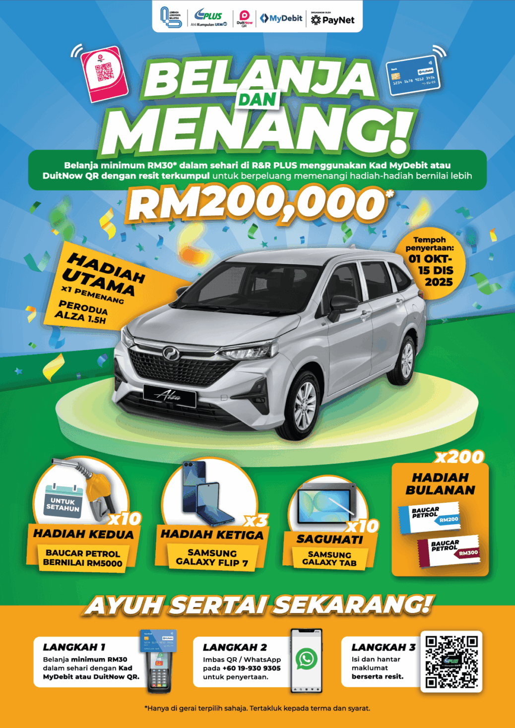 Jom Ajak join Plus Belanja & Menang 2025