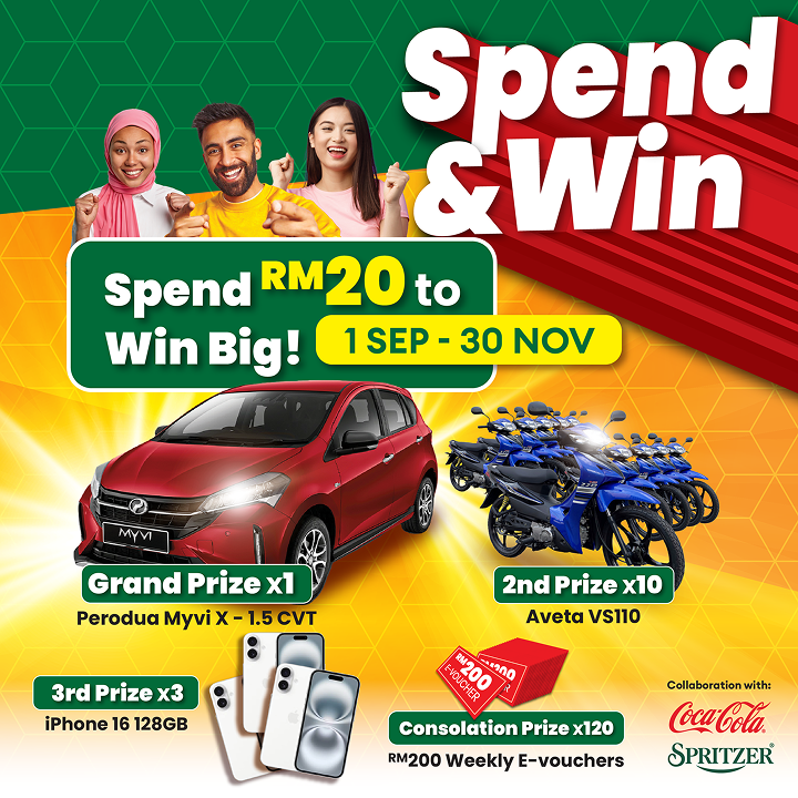 kk mart spend and win 1 Sep - 30 Nov 2025